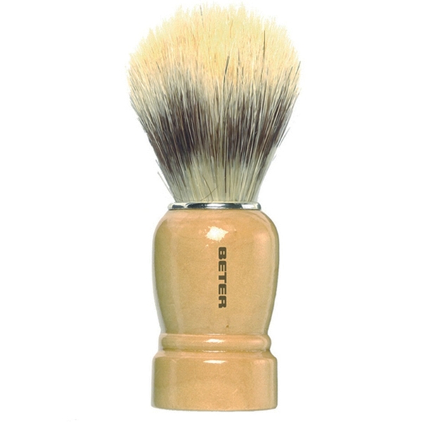 Помазок для гоління Beter з дерев'яною ручкою - Pampik