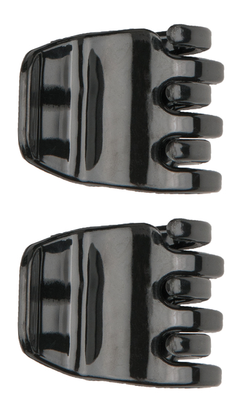 Набор заколок для волос Titania Зубец, 3.5 см, черный, 2 шт. (7937 B) - Pampik