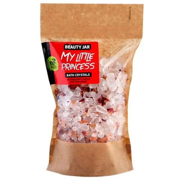 Кристаллы для ванны Beauty Jar My little princess с лепестками роз 600 г - Pampik