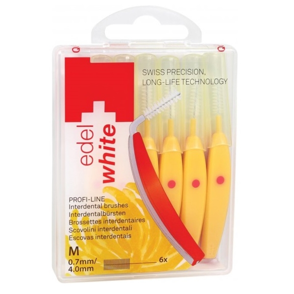 Щетка для межзубных промежутков Easy Flex M 0,7 мм, 6 шт. - Pampik