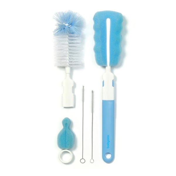 Набір йоржиків для миття пляшок BabyOno, синій (735/01) - Pampik