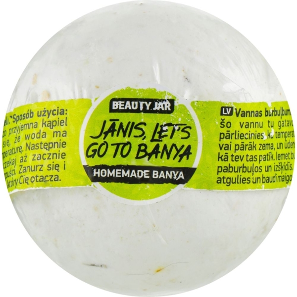 Бомбочка для ванни Beauty Jar Janis, Let's Go To Banya 150 г - Pampik
