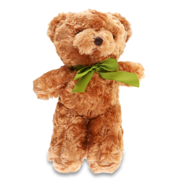 М'яка іграшка Offtop Ведмедик, плюш, 30 см, коричневий (848134) - Pampik