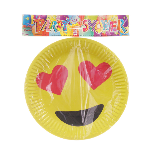 Набор одноразовых тарелок Offtop, желтый, 6 шт. (833638) - Pampik