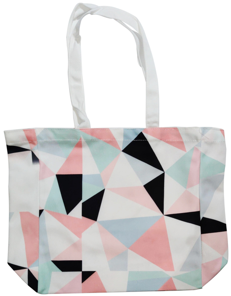 Сумка Offtop Треугольники, 35х40 см, разноцвет (833676) - Pampik