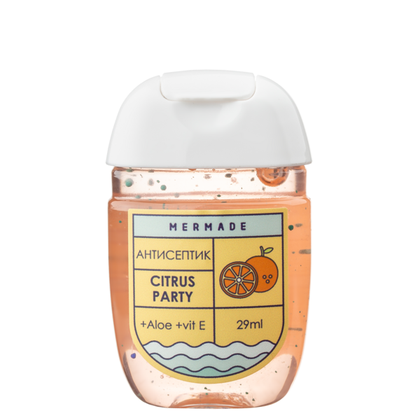 Антисептик для рук Mermade Citrus Party, 29 мл - Pampik