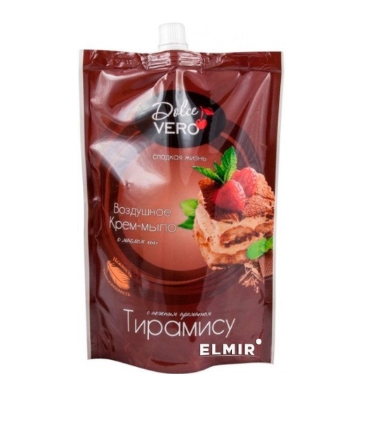 Рідке крем-мило Dolce Vero Тірамісу, 500 мл (4820091143532) - Pampik
