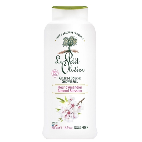 Гель для душа Le Petit Olivier Shower Gel, цветение миндаля, 500 мл - Pampik