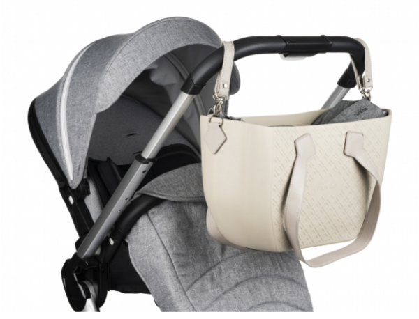 Сумка для коляски Nuvita MyMia, молочний (NV8801S/07G/03G) - Pampik - 6