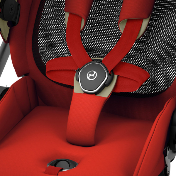 Комплект текстилю Cybex Mios Autumn gold, червоний (521002555) - Pampik - 6