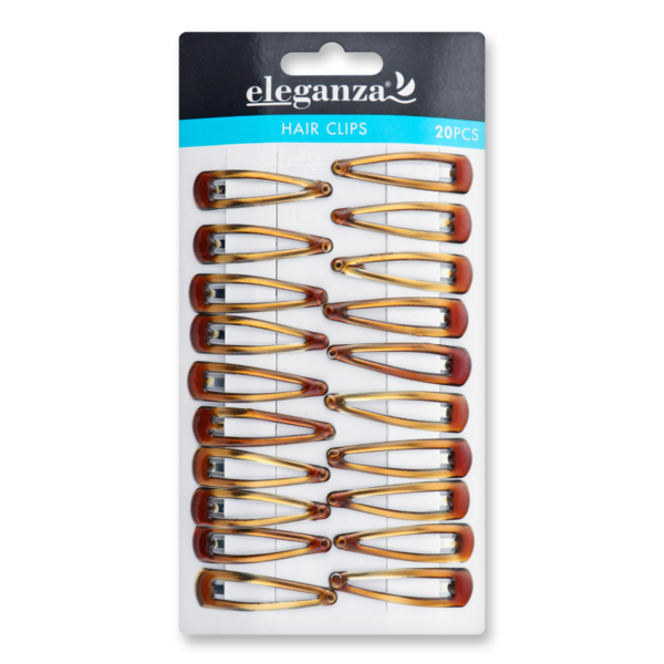 Набір шпильок для волосся Eleganza, 20 шт., в асортименті (850611) - Pampik