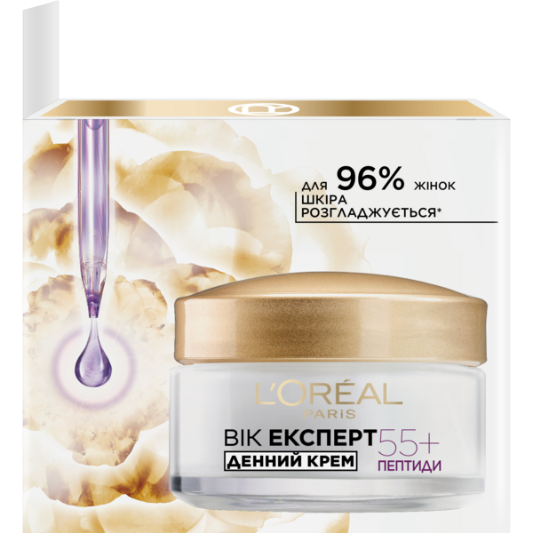 Дневной крем против морщин L'oreal Paris Возраст эксперт 55+ восстанавливающий, 50 мл (A7821700) - Pampik - 5