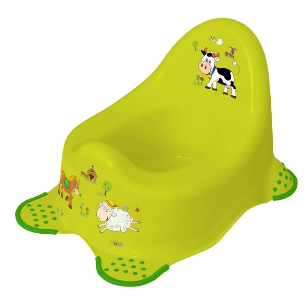 Дитячий горщик Keeeper Funny Farm, зелений (18648274063NN) - Pampik