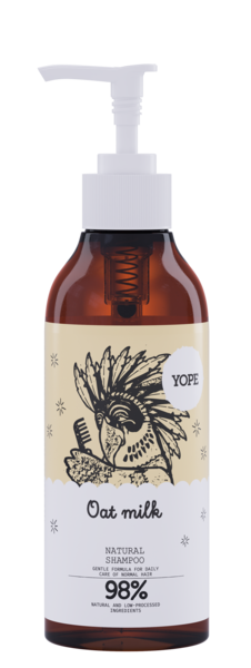Шампунь Yope Oat Milk, для нормального волосся, 300 мл - Pampik