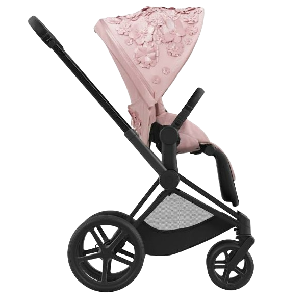Комплект текстилю Cybex Priam Simply flowers pink, рожевий (521002825) - Pampik - 3