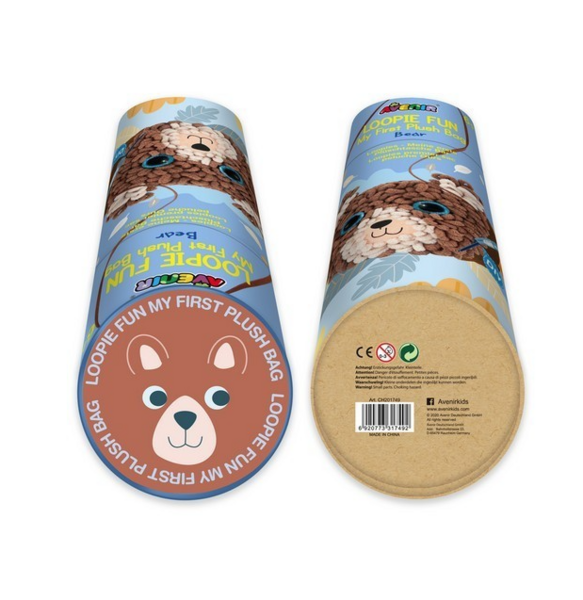 Набор для творчества Avenir 2 в 1 Вязание сумочки Мишка (CH201749) - Pampik - 3