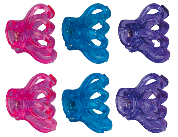 Набор разноцветных заколок для волос Titania Осьминог, 6 шт. (7987 GIRL В) - Pampik