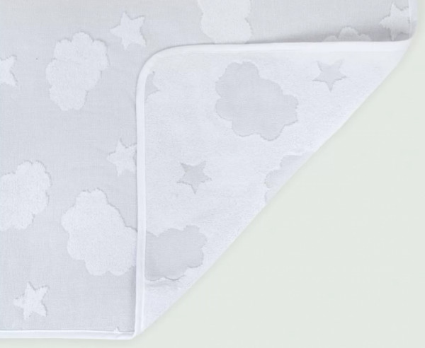 Полотенце детское Irya New Cloud gri, 120х70 см, серый (svt-2000022264433) - Pampik - 2