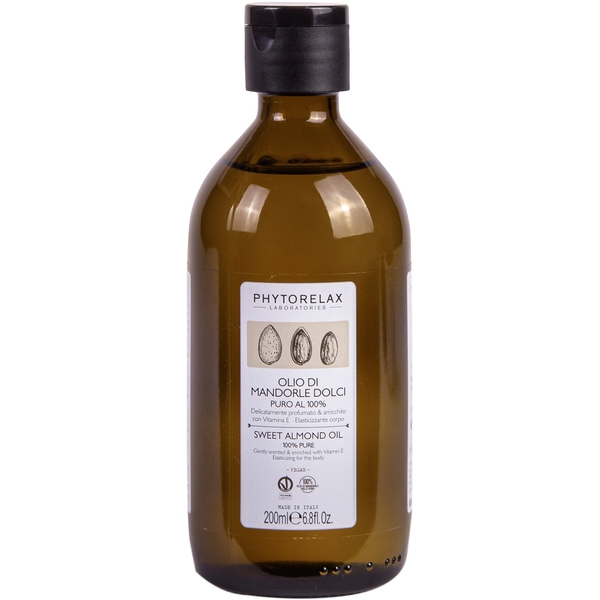Масло сладкого миндаля Phytorelax Vegan&Organic Almond 200 мл (6025334) - Pampik
