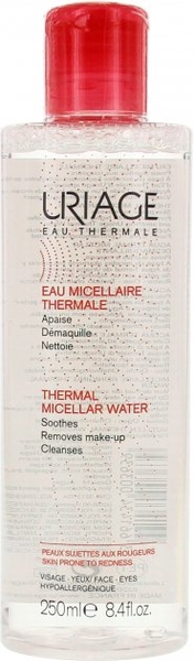 Термальная мицеллярная вода Uriage Thermal Micellar Water, для чувствительной кожи, 250 мл - Pampik
