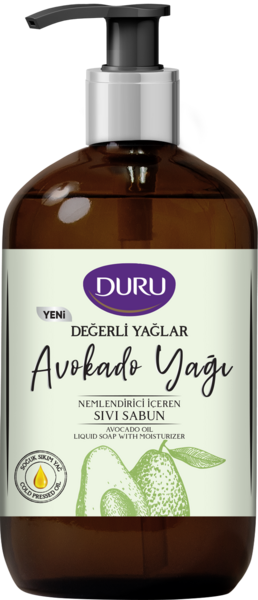 Рідке мило Duru Вишукані олії з олією авокадо, 500 мл - Pampik