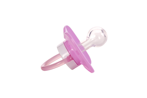 Пустушка силіконова Baby Team, вишнеподібної форми, 0-6 міс., рожевий (3003) - Pampik - 3