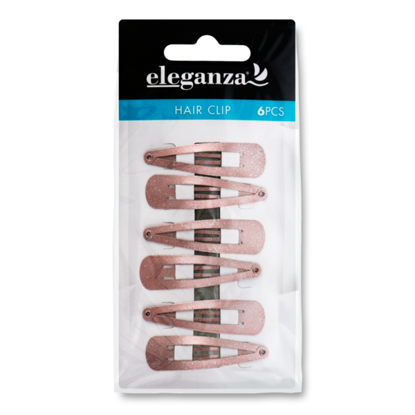 Набір шпильок для волосся Eleganza, 6 шт., в асортименті (850631) - Pampik