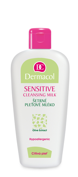 Молочко для чутливої шкіри Dermacol Sensitive, з екстрактом маслин, 200 мл - Pampik