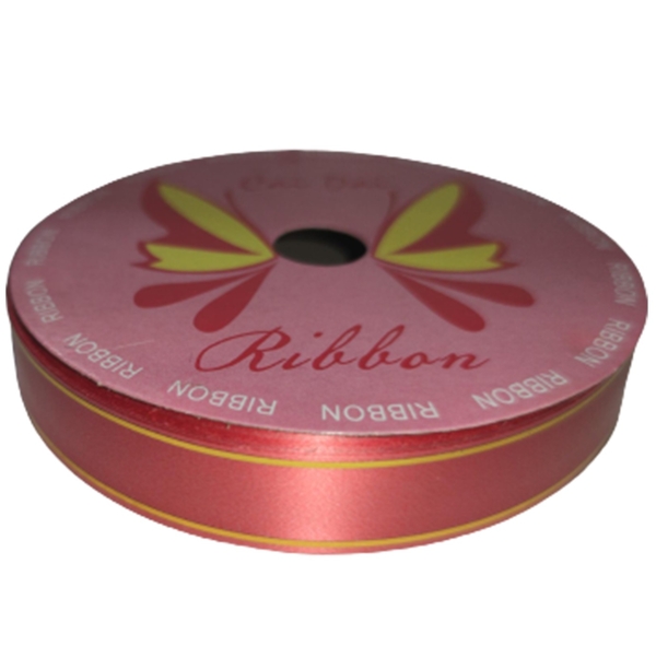 Подарочная оберточная лента Offtop, 9 метров, красный (832948) - Pampik