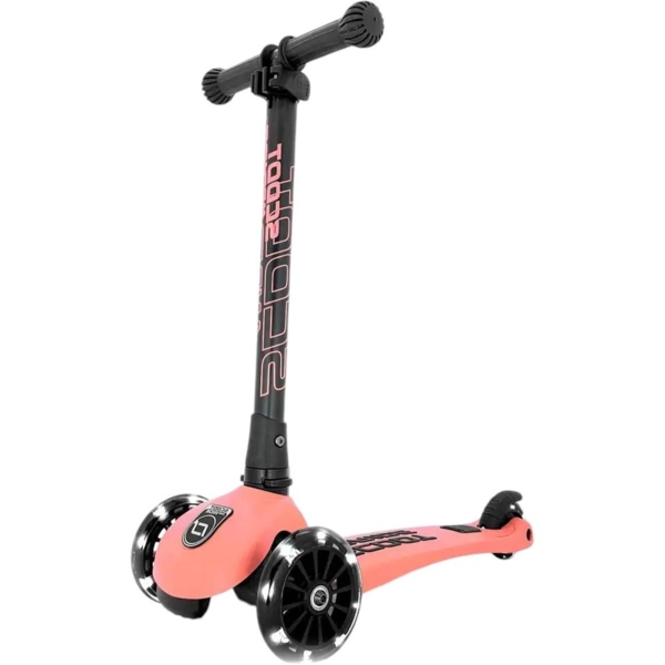 Самокат Scoot and Ride Highwaykick-3 персиковий (SR-96357) - Pampik