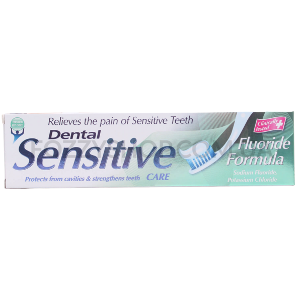 Зубна паста Dental Sensitive з фтором, 100 мл - Pampik