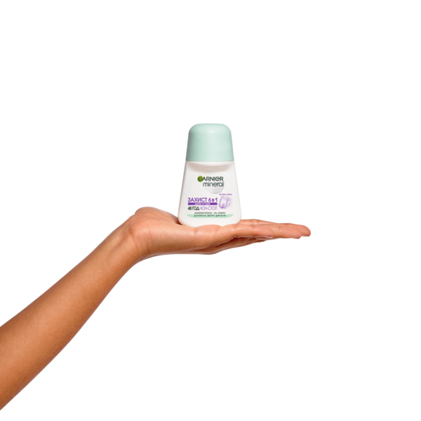 Дезодорант-антиперспірант Garnier Mineral Захист 5 Весняна свіжість, кульковий, 50 мл - Pampik - 3