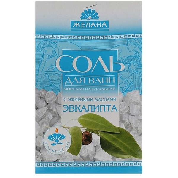 Сiль для ванни Желана Евкаліпт 500 г (4820022090102) - Pampik