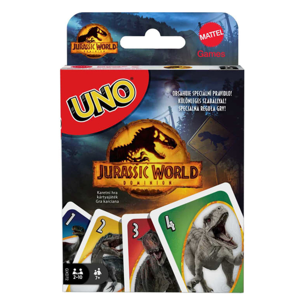 Карткова гра Uno "Парк Юрського періоду" (GXD72) - Pampik
