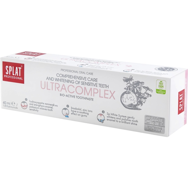 Зубная паста Splat Professional Compact Ультракомплекс, 40 мл - Pampik - 3