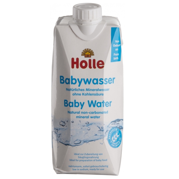 Вода минеральная Holle Baby Water, негазированная, 0,5 л - Pampik
