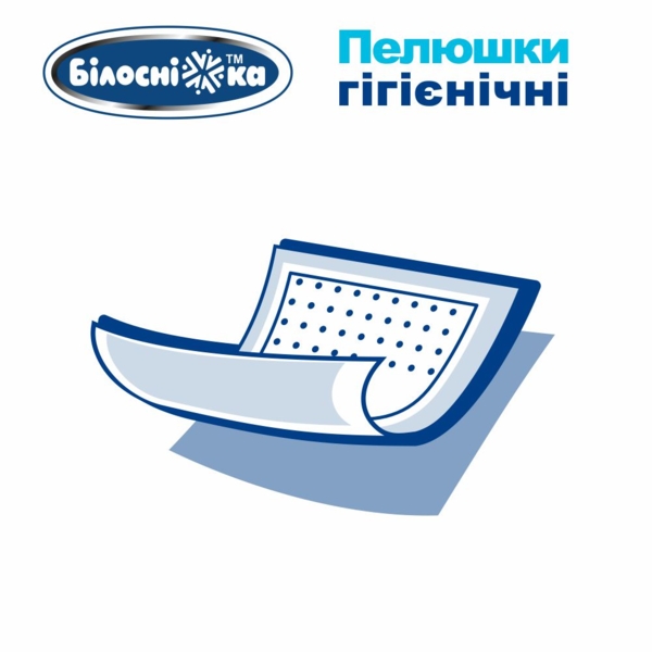 Одноразові пелюшки гігієнічні Білосніжка, 60х60 см, 30 шт. - Pampik - 6