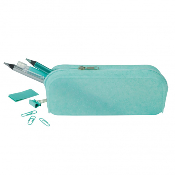 Силіконовий пенал, Apli Kids Soft Glitter, в асортименті, серія Soft Glitter (18216) - Pampik