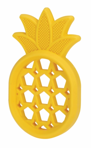 Силіконовий прорізувач Nuby Ананас, жовтий (NV06007pin) - Pampik - 2