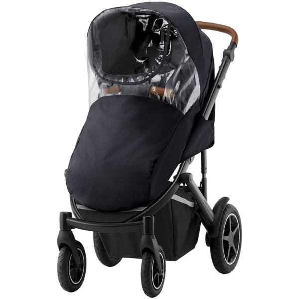 Дощовик для прогулянкового блоку коляски Britax Romer Smile III, чорний (2000033157) - Pampik