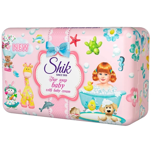 Мыло детское Shik с кремом, 350 г (5 шт. по 70 г) - Pampik