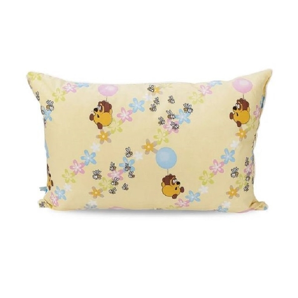 Подушка Слов'янський пух, 60x40 см, жовтий (921) - Pampik