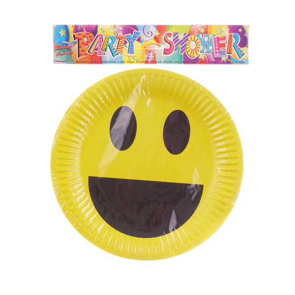 Набор одноразовых тарелок Offtop, желтый, 6 шт. (833638) - Pampik