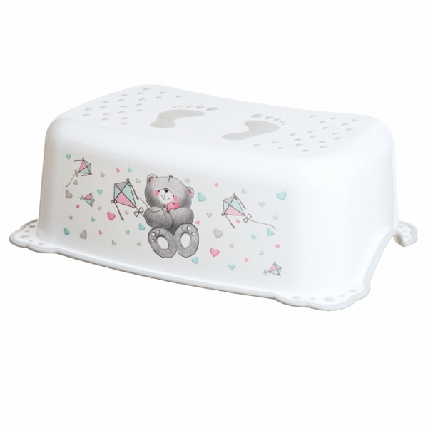 Підставка з нековзними гумками Maltex Кубусь, білий (3910593) - Pampik