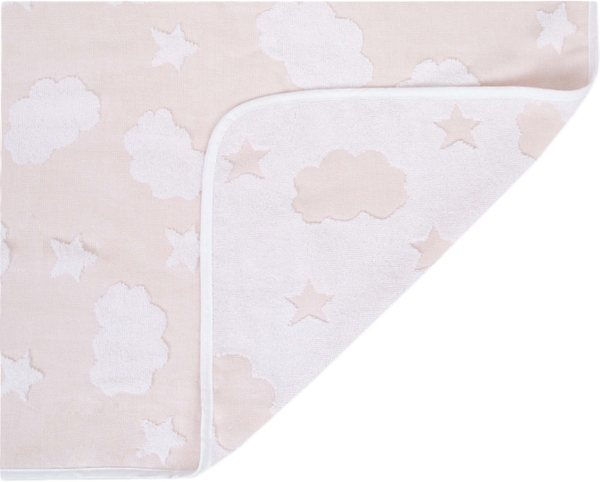 Рушник дитячий Irya Bear pudra, 120х70 см, рожевий (svt-2000022257404) - Pampik - 3