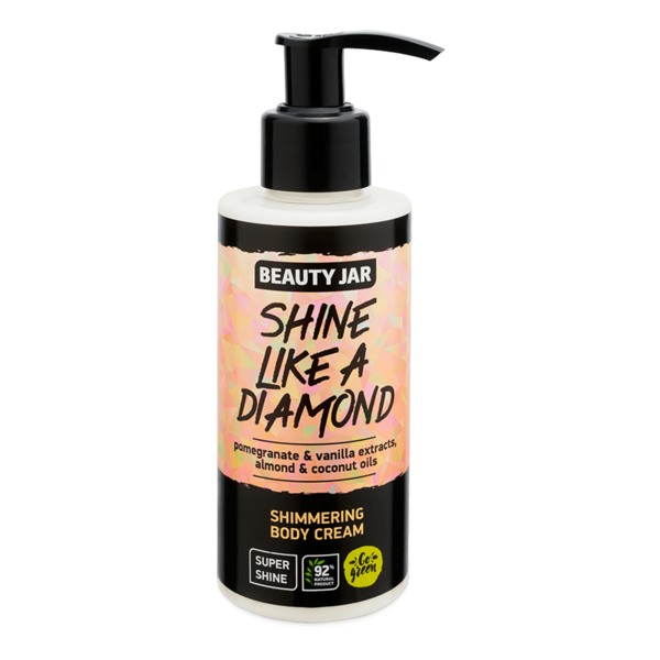 Крем для тела с блестками Beauty Jar Shine Like A Diamond, 150 мл - Pampik