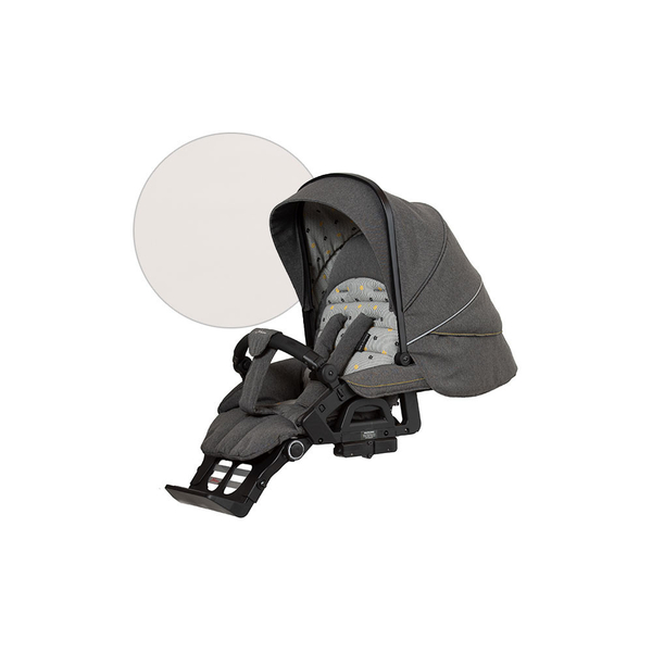 Универсальная коляска Hartan 2 в 1 VIP GTS Flower Stripes, антрацит (2326141407-1) - Pampik - 2