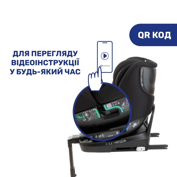 Автокресло Chicco Seat3Fit i-Size Air, черный (79879.72) - Pampik - 11