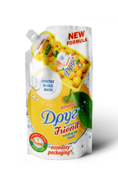 Засіб для миття посуду Friends Лимон, 460 г - Pampik