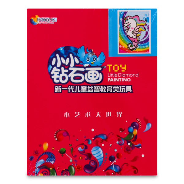 Набір для творчості Offtop Toy Little Diamond Painting Єдиноріг (853484) - Pampik